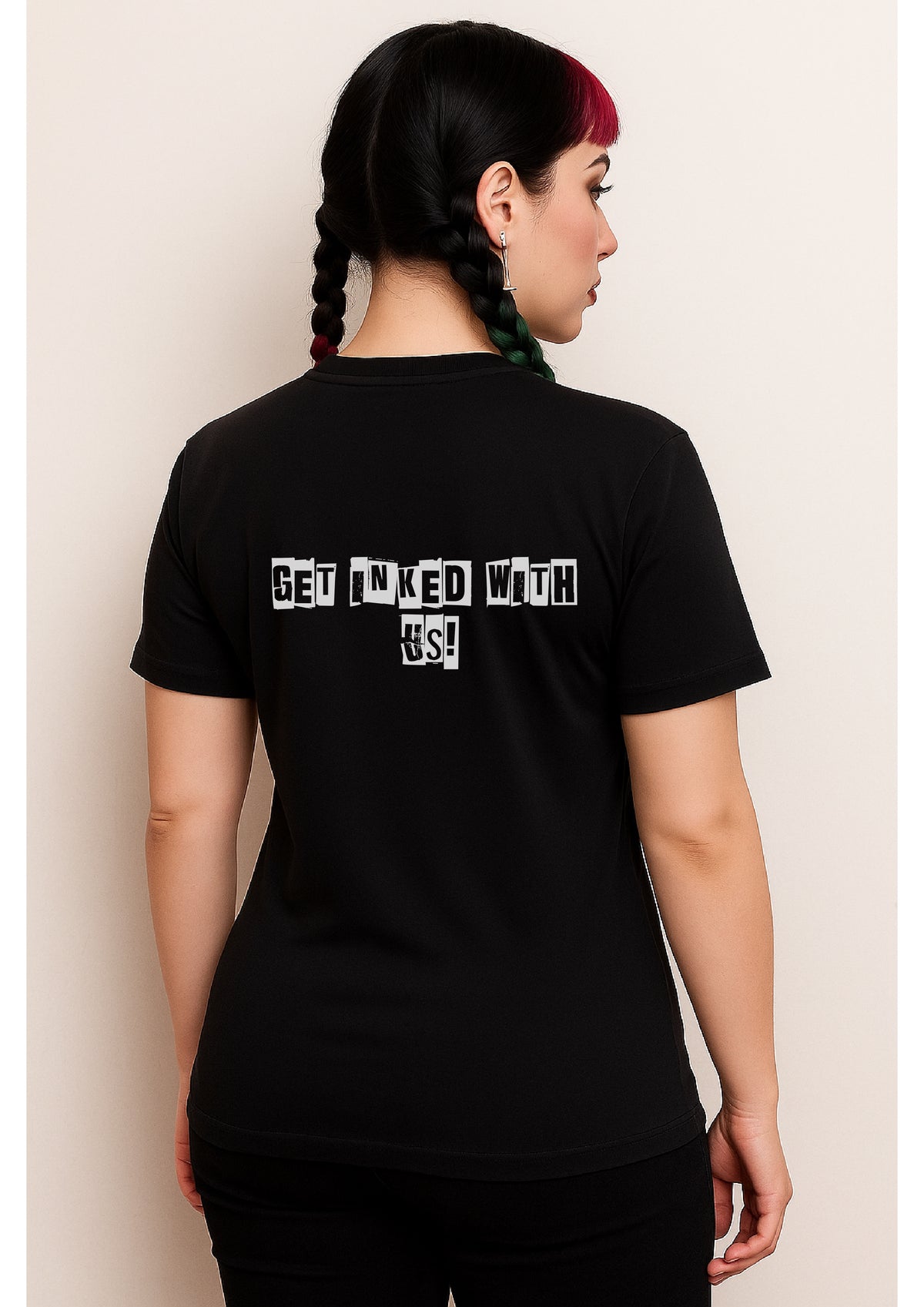 Unisex Ink Fest Black T-Shirt