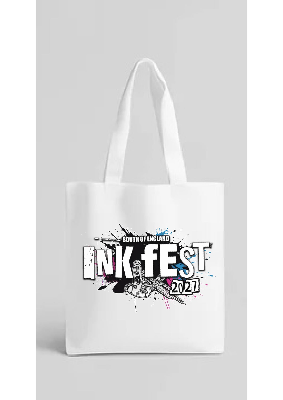 Ink Fest White Tote Bag