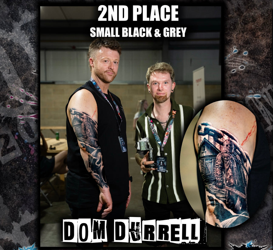 2nd Place Small Black & Grey
