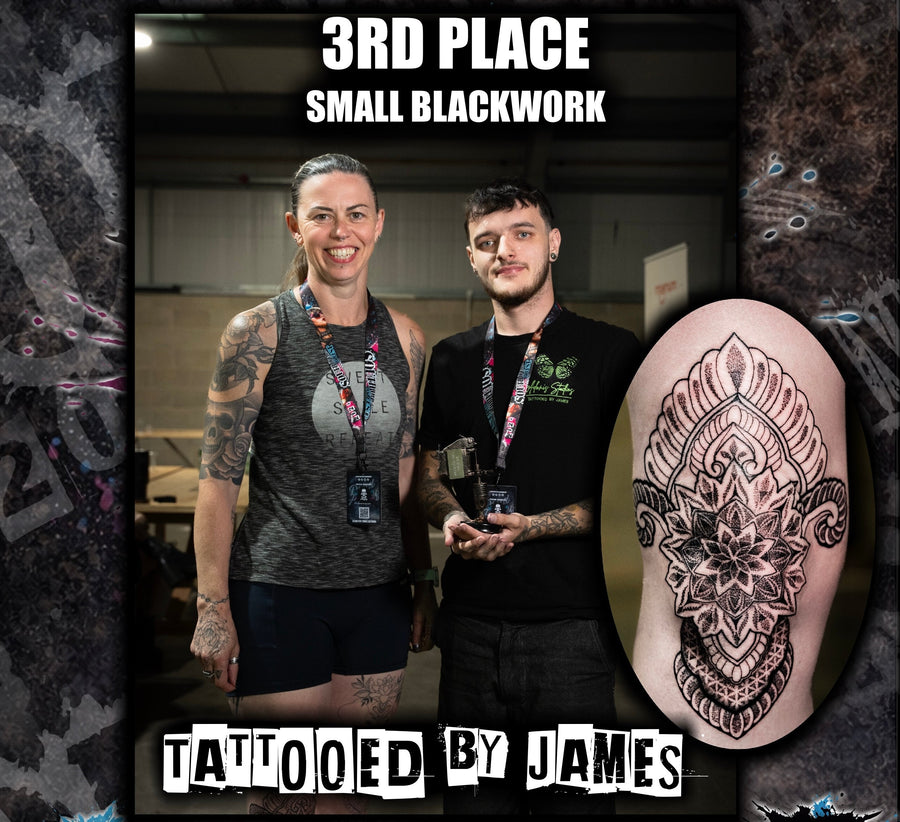 3rd Place Small Blackwork
