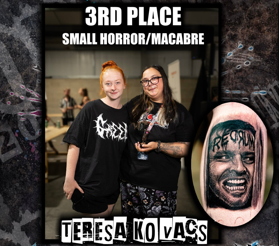 3rd Place Small Horror/Macabre