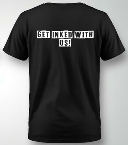 Unisex Ink Fest Black T-Shirt