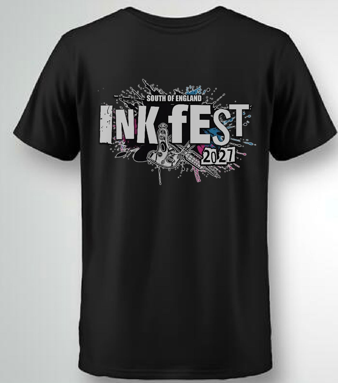 Unisex Ink Fest Black T-Shirt