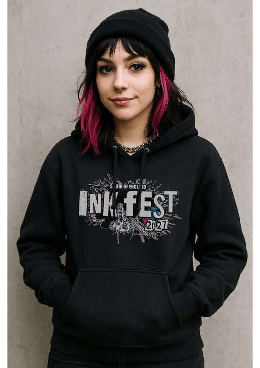 Unisex Ink Fest Black Hoodie