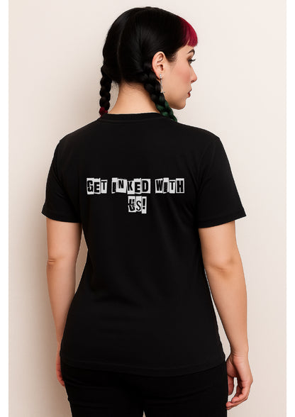 Unisex Ink Fest Black T-Shirt
