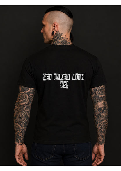 Unisex Ink Fest Black T-Shirt