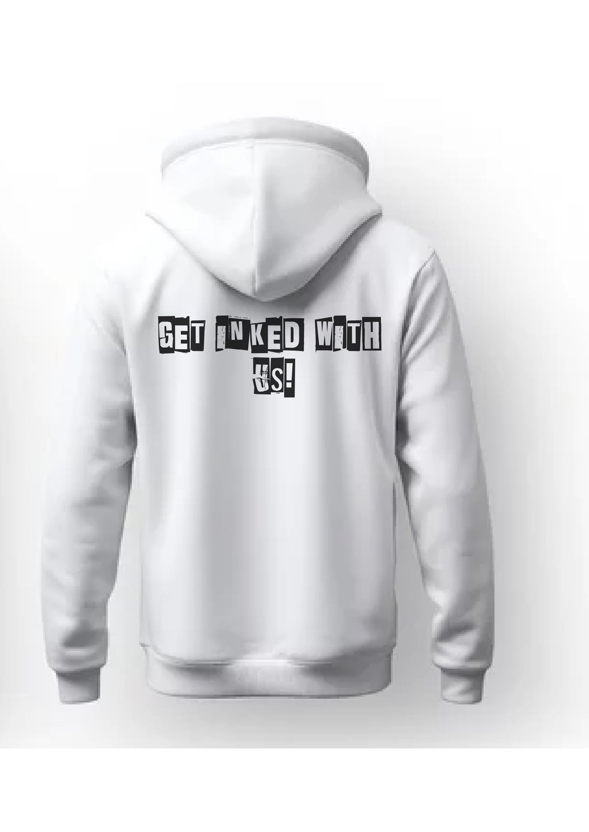 Unisex Ink Fest White Hoodie