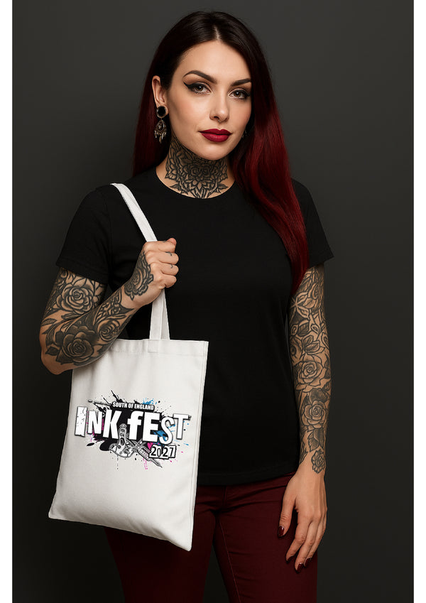 Ink Fest White Tote Bag